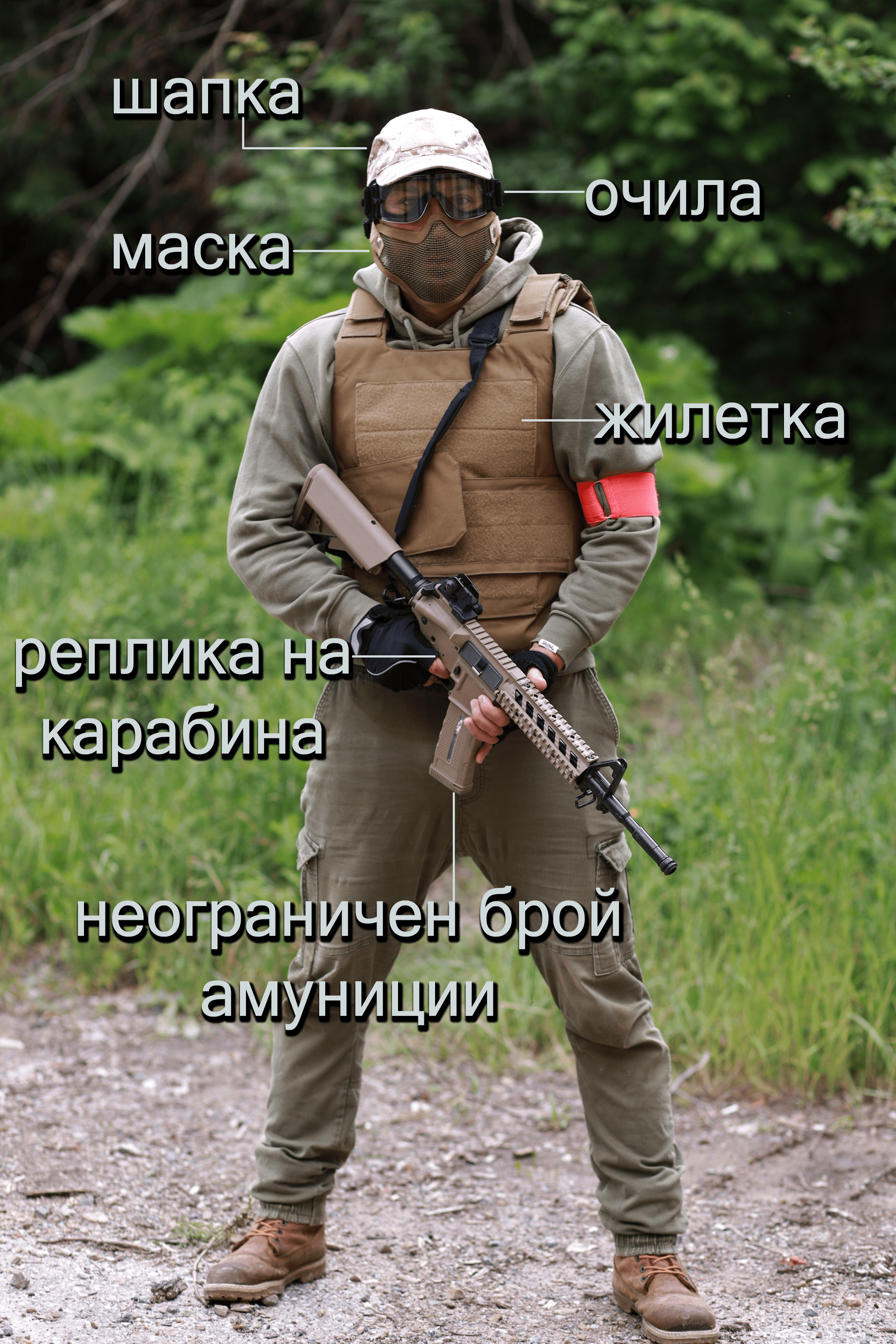 Airsoft екипировка